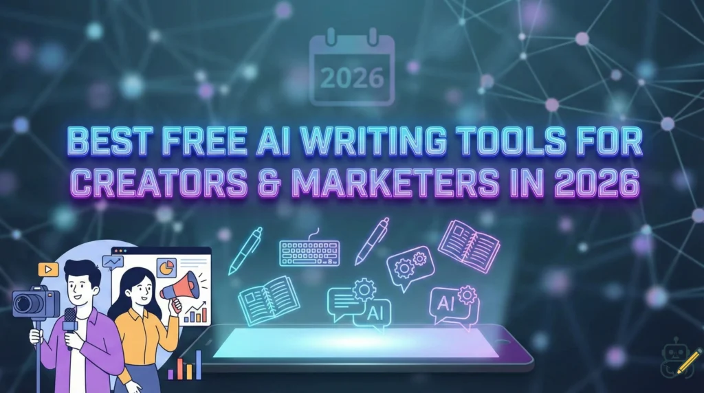 Best Free AI Writing Tools for Creators and Marketers in 2026