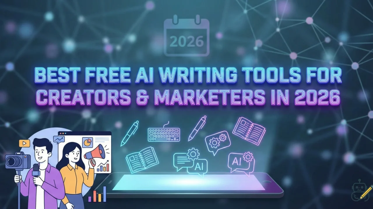 Best Free AI Writing Tools for Creators and Marketers in 2026